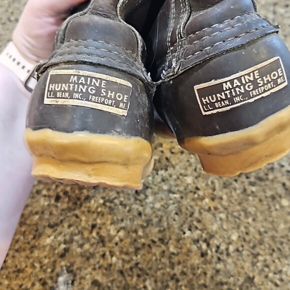 Vintage L.L. Bean Main Hunting Shoe Boots - Picture 3 of 6